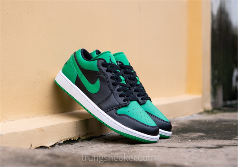 Giày Air Jordan 1 Low 'Lucky Green' 553558-065 - 41