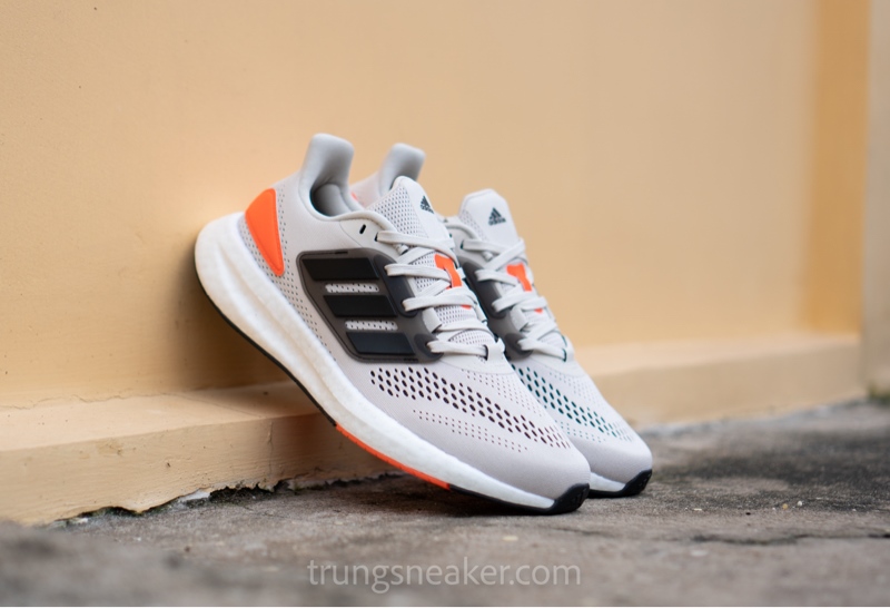 Giày chạy bộ Adidas Pureboost 22 Beige Orange GZ5176 - 42.5