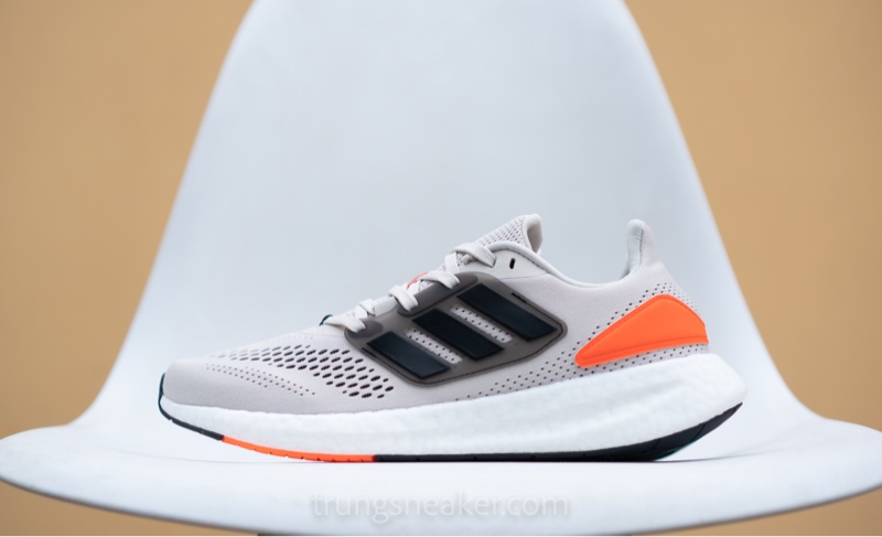 Giày chạy bộ Adidas Pureboost 22 Beige Orange GZ5176 - 42.5