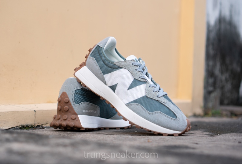 Giày New Balance 327 White Green - 44