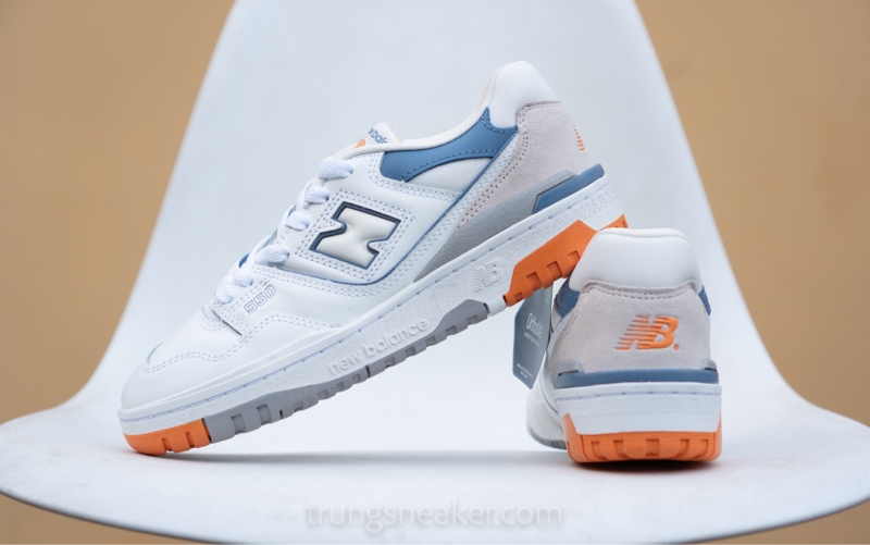 Giày New Balance 550 White Mercury Blue GSB550WB - 38.5 Giày New Balance 550 White Mercury Blue GSB550WB - 38.5