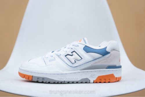 Giày New Balance 550 White Mercury Blue GSB550WB - 38.5