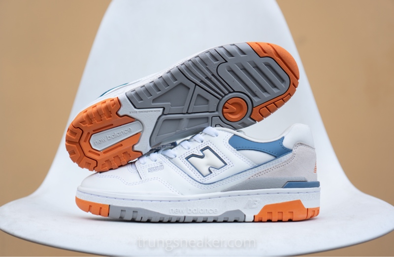 Giày New Balance 550 White Mercury Blue GSB550WB - 38.5 Giày New Balance 550 White Mercury Blue GSB550WB - 38.5