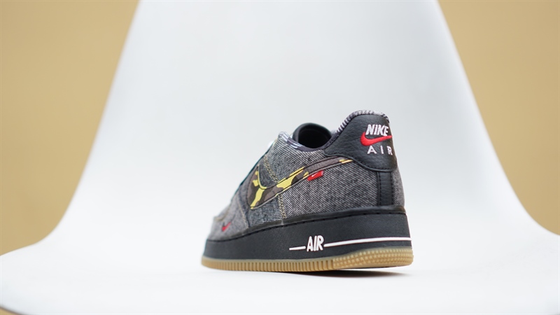 Giày Nike Air Force 1 Low Remix Black DB1976-001 2hand - 38.5 Giày Nike Air Force 1 Low Remix Black DB1976-001 2hand - 38.5