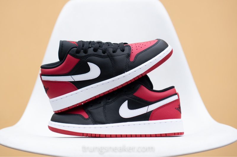 Giày Nike Air Jordan 1 Low 'Alternate Bred Toe' 553560-066 - 36 Giày Nike Air Jordan 1 Low 'Alternate Bred Toe' 553560-066 - 36