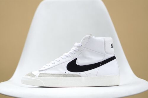 Giày Nike Blazer Mid 77 White Black BQ6806-100 2hand - 44