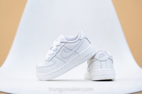 Giày trẻ em Nike Air Force 1 White 314194-117 2hand - 22