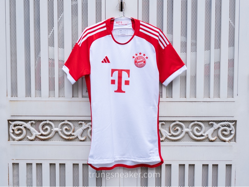 Áo đá banh Adidas Bayern 23/24 White IJ7442 - XS