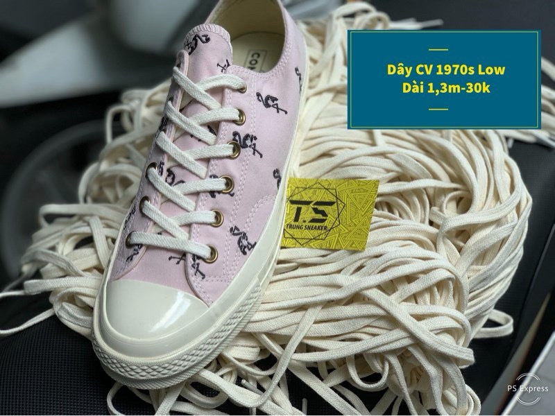 Dây Giày Converse 1970s Chính Hãng - 130cm Dây Giày Converse 1970s Chính Hãng - 130cm