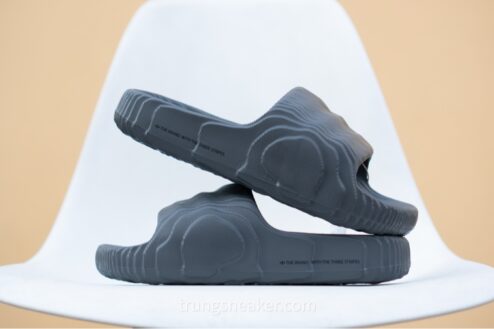 Dép chính hãng Adidas Adilette 22 Grey Five HP6522