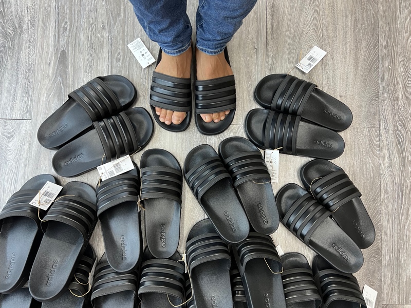 Dép chính hãng Adidas Adilette Shower Black GZ3772 - 39