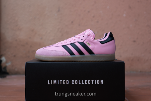 Giày Adidas Samba x Messi Miami Pink IH8158 - 44