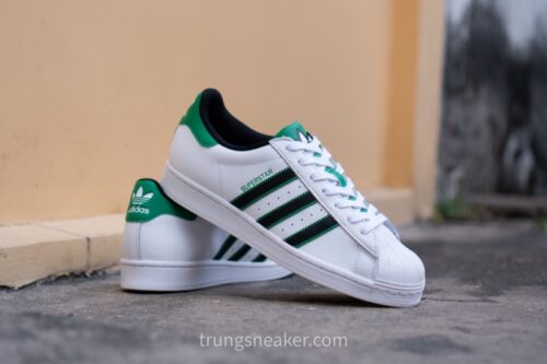 Giày Adidas Superstar White Black ID4670