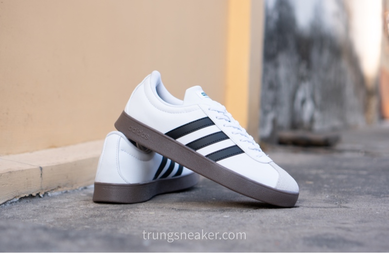 Giày Adidas VL Court Base White Black ID3711 - 43 Giày Adidas VL Court Base White Black ID3711 - 43