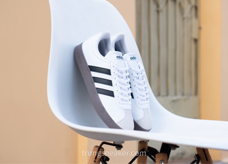 Giày Adidas VL Court Base White Black ID3711 - 43 Giày Adidas VL Court Base White Black ID3711 - 43