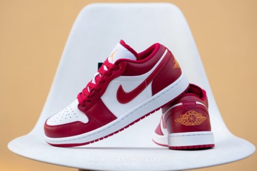 Giày Air Jordan 1 Low ‘Cardinal Red’ 553558-607 [Sẵn]