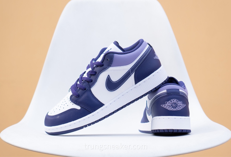 Giày Air Jordan 1 Low Sky Purple 553560-113 - 40
