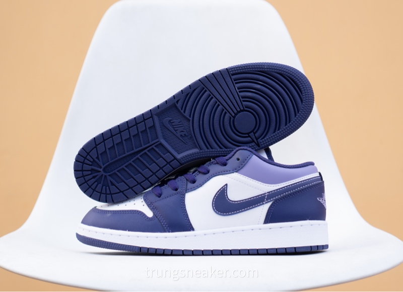 Giày Air Jordan 1 Low Sky Purple 553560-113 - 40