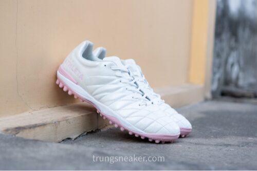 Giày đá banh Athleta Kangaroo TF White Pink CED12007 - 42