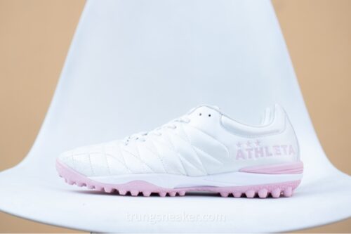 Giày đá banh Athleta Kangaroo TF White Pink CED12007 - 42