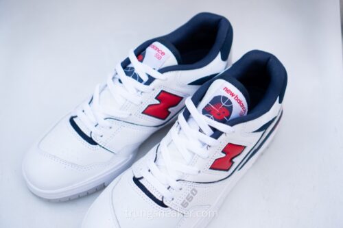 Giày New Balance 550 White Red Blue BB550ESD - 44