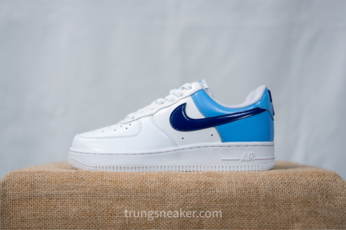 Giày Nike Air Force 1 Low White Blue DJ9942-400 - 39