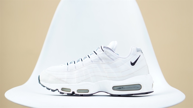 Giày Nike Air Max 95 White Black 609048-109 2hand - 44.5