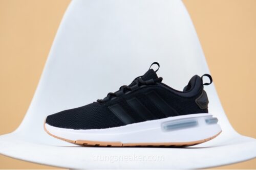 Giày tập luyện Adidas Racer Black Gum IF8652 - 42