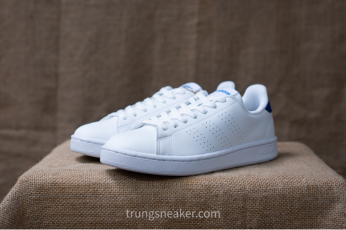Giày Tennis Adidas Advantage White Blue ID9644 - 40