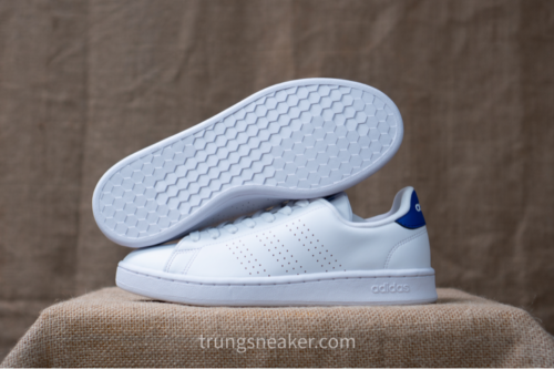 Giày Tennis Adidas Advantage White Blue ID9644 - 40