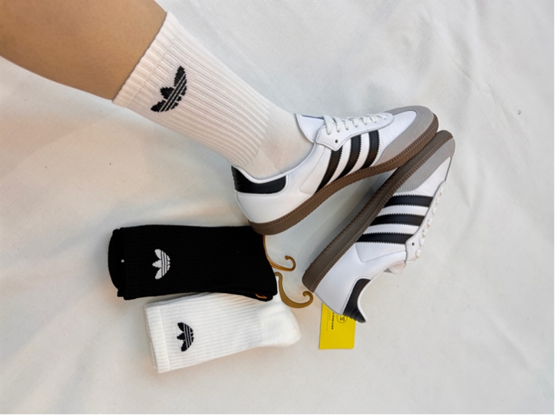 Vớ Adidas High Trắng