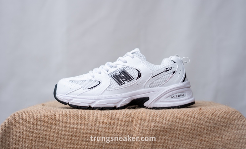 Giày New Balance 530 White Black Panda GR530JWB - 38