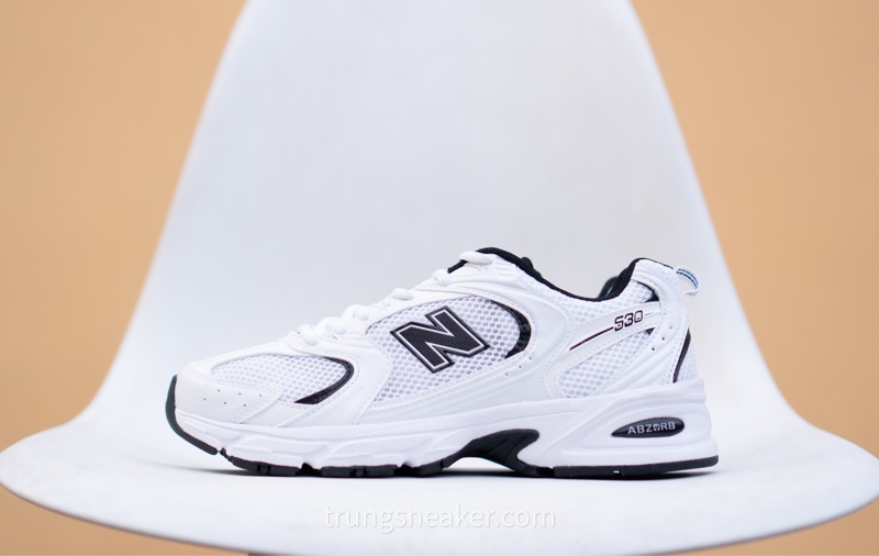 Giày New Balance 530 White Black Panda MR530EWB - 36