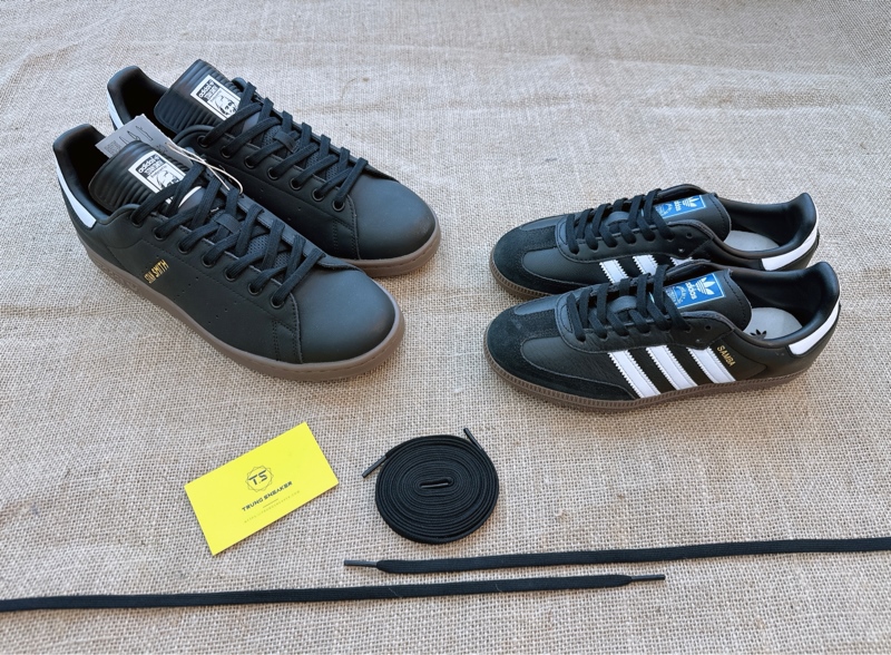 Dây Giày adidas Samba Đen Chính Hãng - 130cm