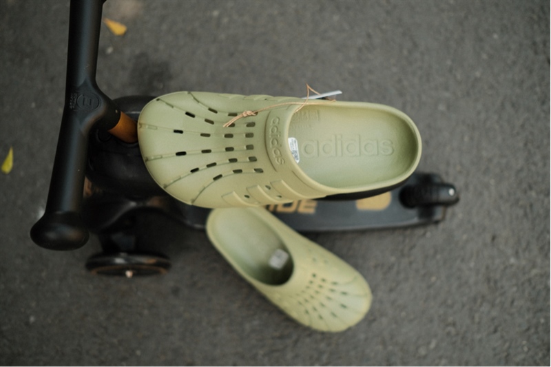 Dép Adidas Adilette Clog Green IG9164