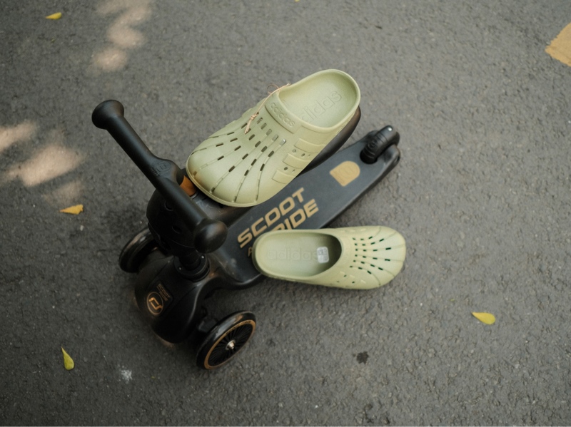 Dép Adidas Adilette Clog Green IG9164