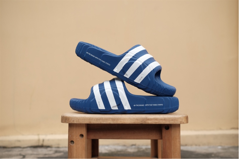 Dép chính hãng Adidas Adilette 22 Blue White IF3667 - 42