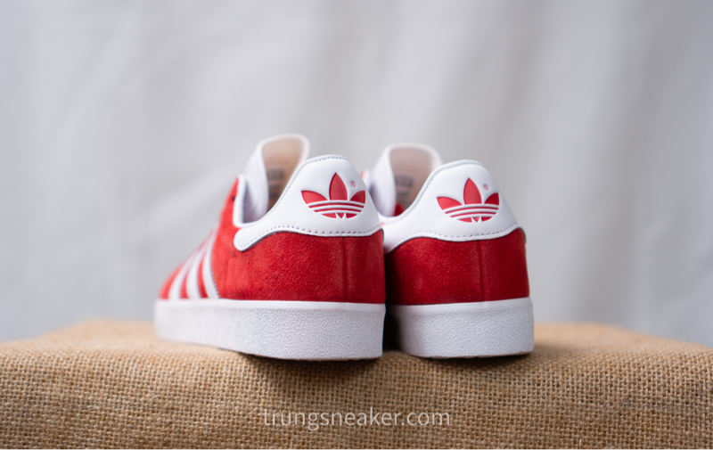 Giày Adidas Gazelle 85 White Red IG0455