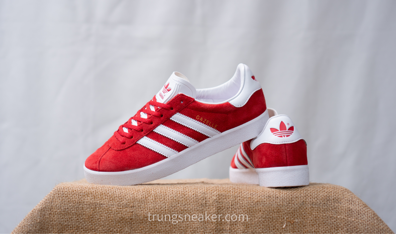 Giày Adidas Gazelle 85 White Red IG0455