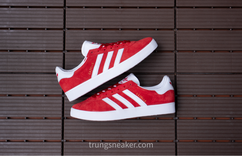 Giày Adidas Gazelle 85 White Red IG0455