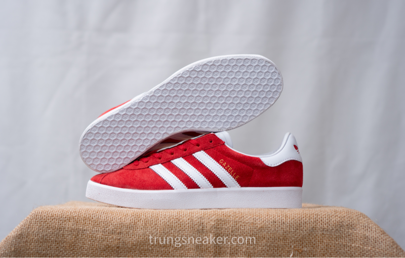 Giày Adidas Gazelle 85 White Red IG0455