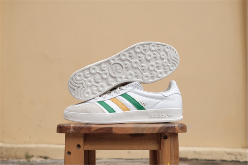 Giày Adidas Gazelle Indoor White Green Yellow IE9092