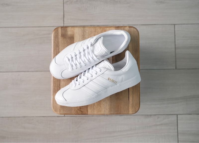 Giày Adidas Gazelle White Gold BB5498