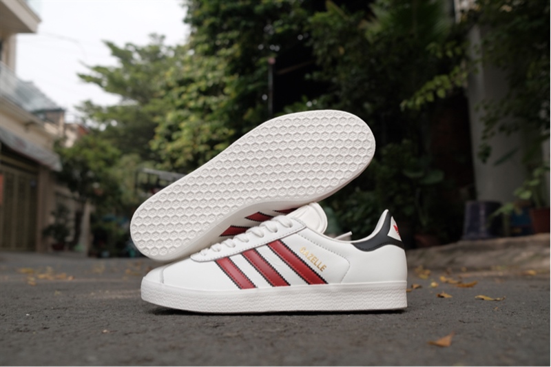 Giày Adidas Gazelle White Red IG6211