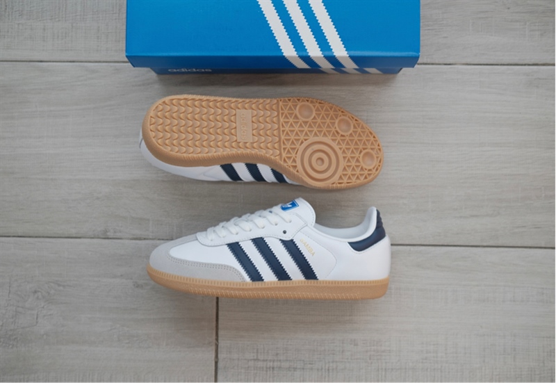 Giày Adidas Samba OG White Navy Gum IF3814