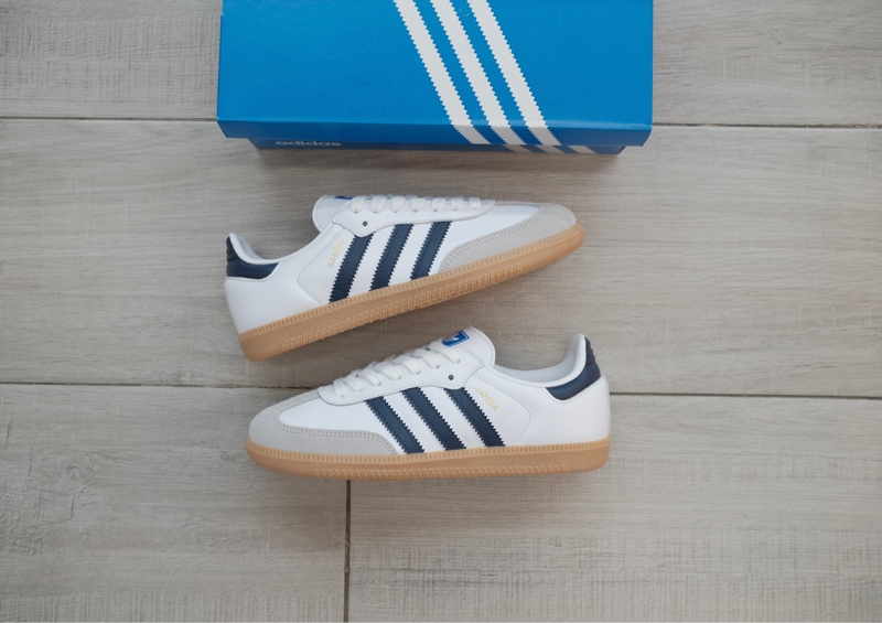 Giày Adidas Samba OG White Navy Gum IF3814 - 39