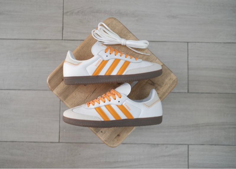 Giày Adidas Samba OG White Orange IE6521 - 37