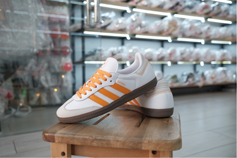 Giày Adidas Samba OG White Orange IE6521