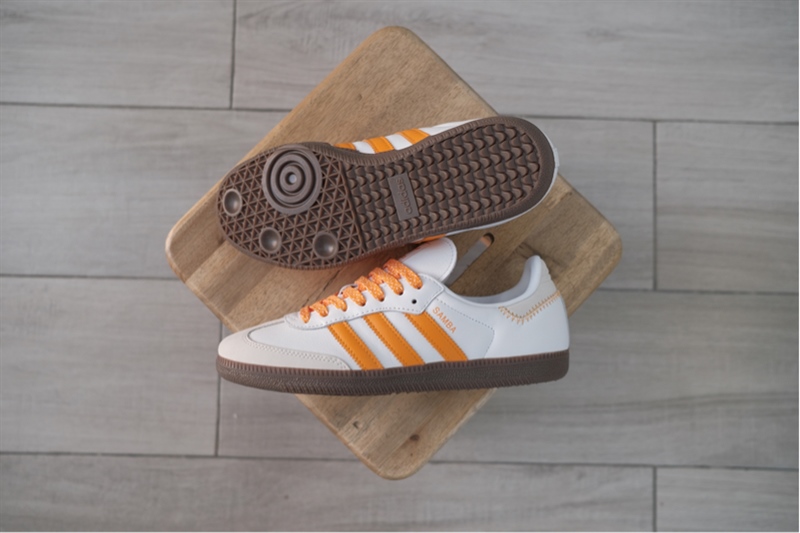 Giày Adidas Samba OG White Orange IE6521