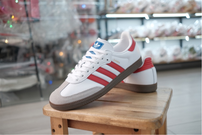 Giày Adidas Samba OG White Red IG1025